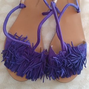 Banana Republic Fringe Sandals